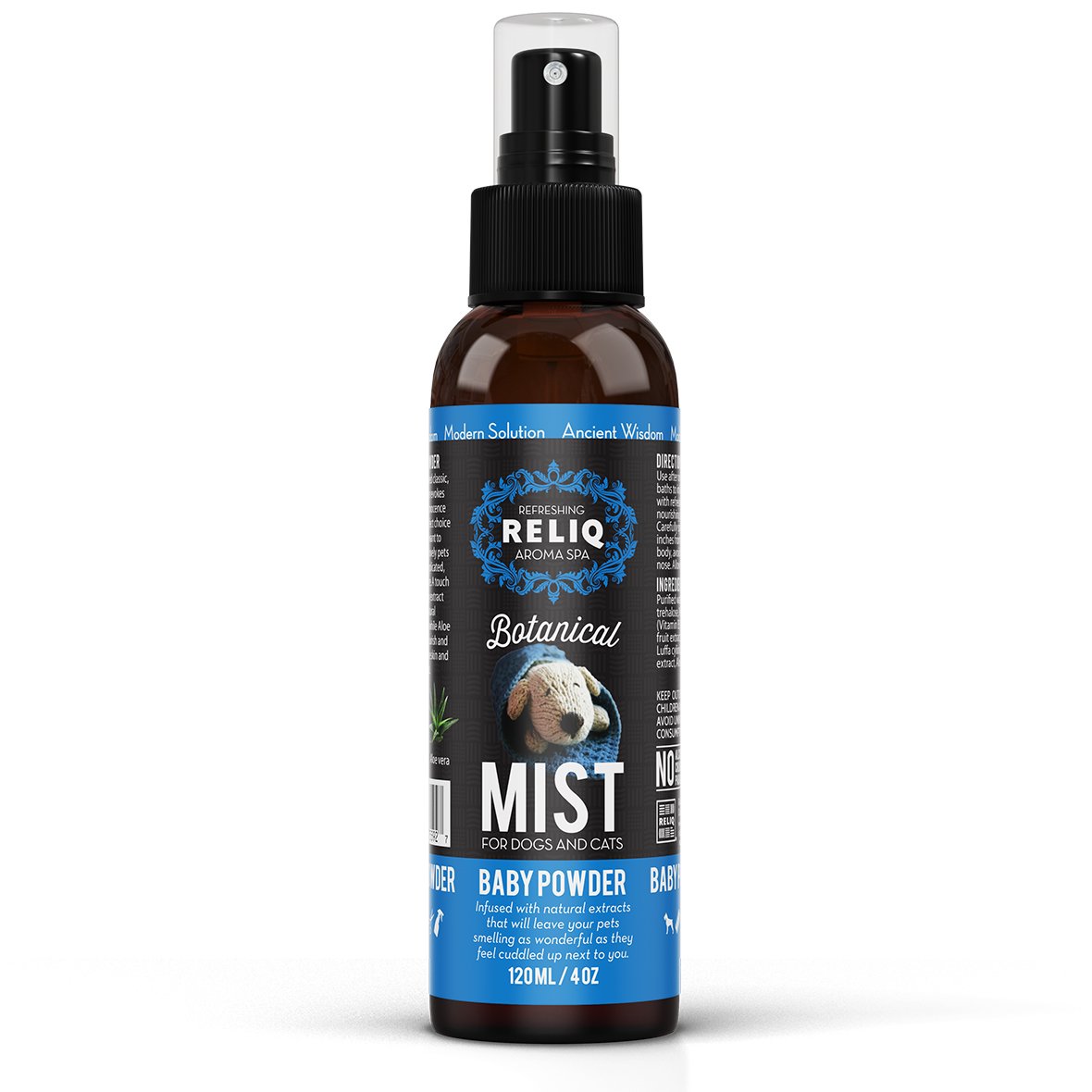 RELIQ Botanical Mist-Baby Powder фото 1